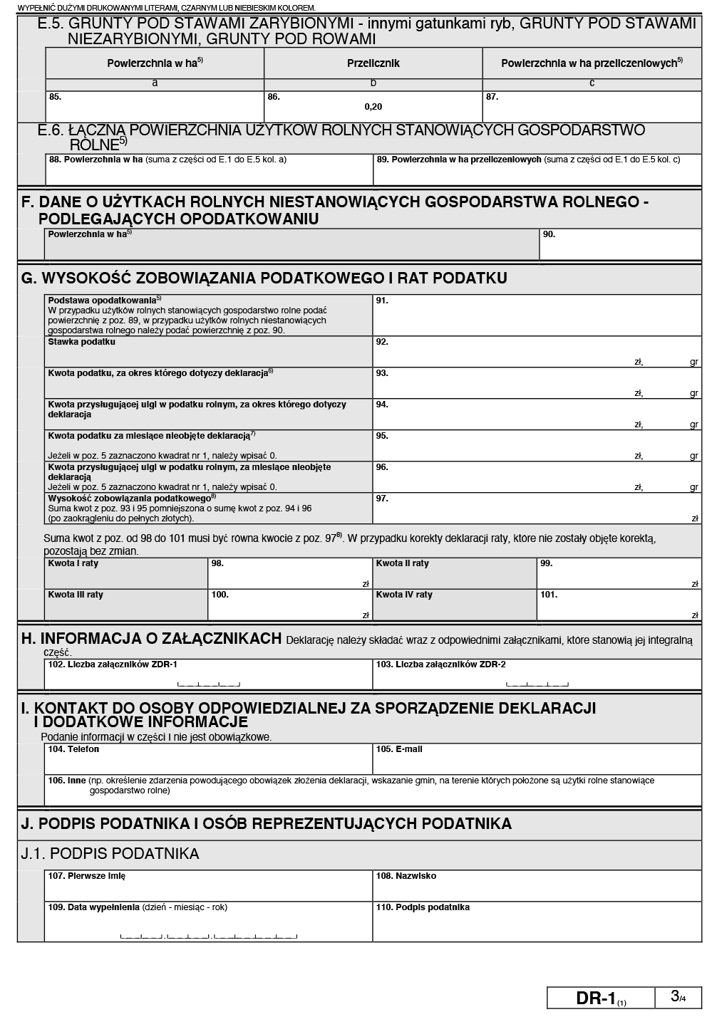 Jak wypełnić deklarację na podatek rolny DR-1? - Jak założyć działalność